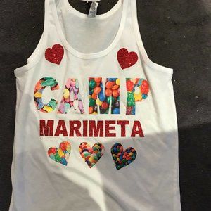 AMERICAN APPAREL CAMP MARIMETA CANDY TANK TOP